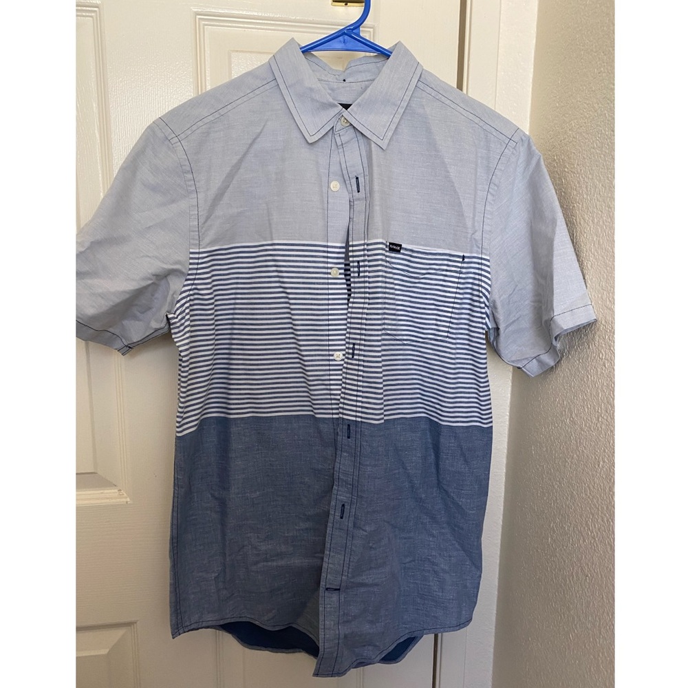 Hurley Color Block Button Up